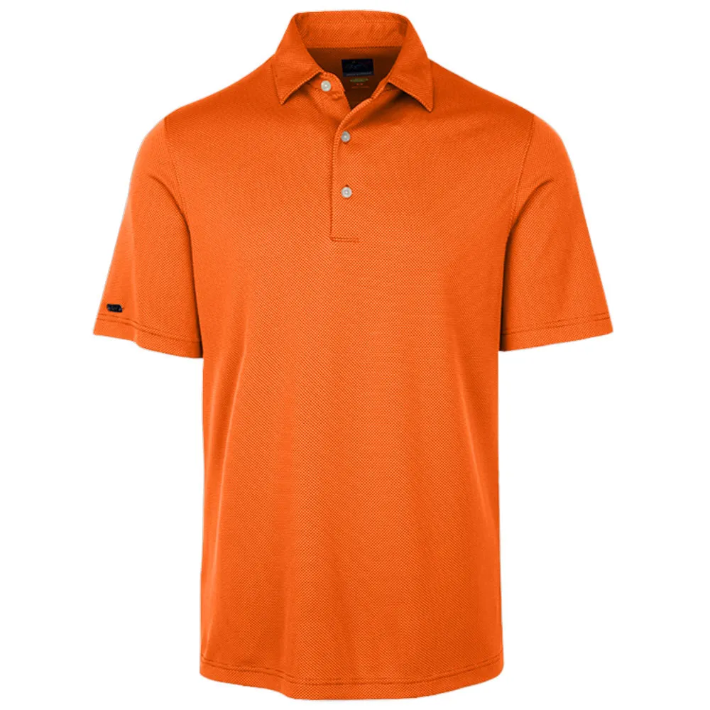 Greg Norman Micro Jacquard Golf Polo CLOSEOUT
