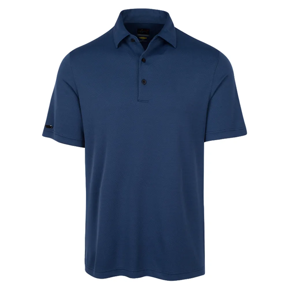 Greg Norman Micro Jacquard Golf Polo CLOSEOUT