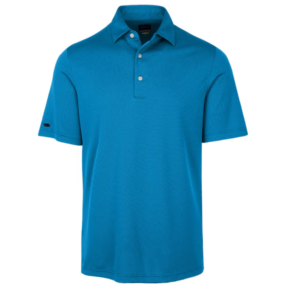 Greg Norman Micro Jacquard Golf Polo CLOSEOUT