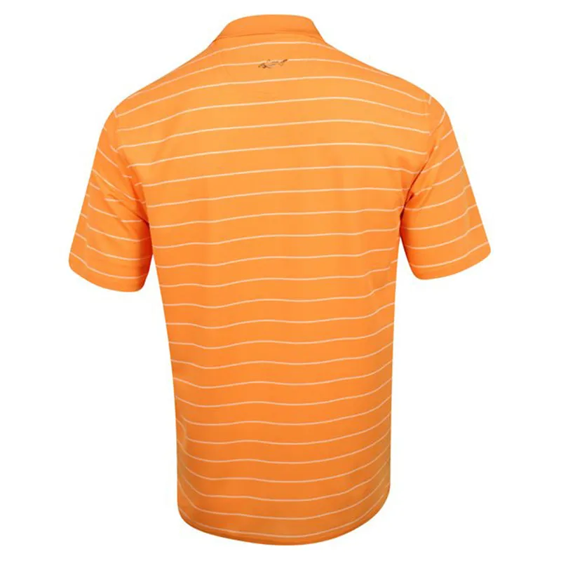 Greg Norman Micro Pique Stripe Golf Polo CLOSEOUT