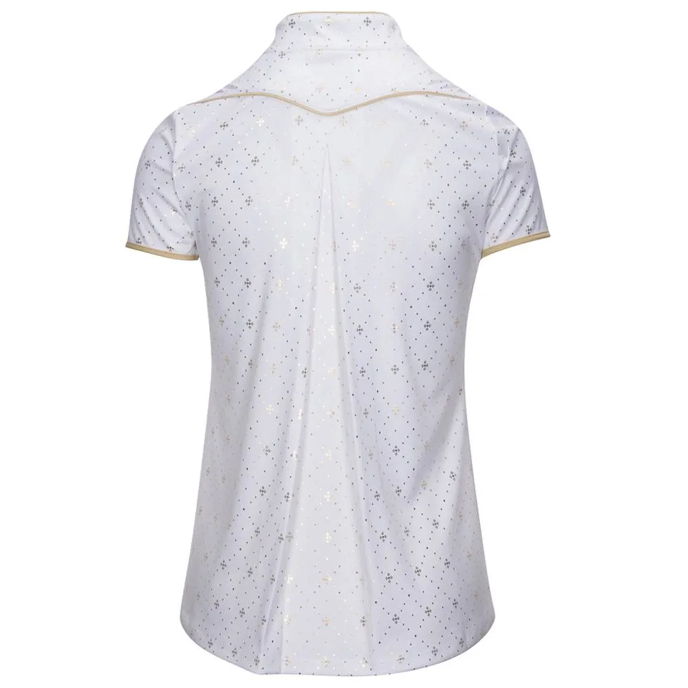 Greg Norman ML75 Diamond Zip Golf Polo 2019 Women