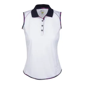 Greg Norman ML75 Marina Sleeveless Golf Polo 2018 Previous Season Women