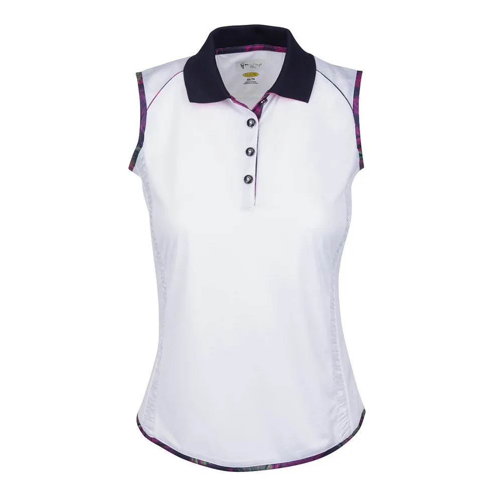 Greg Norman ML75 Marina Sleeveless Golf Polo 2018 Previous Season Women
