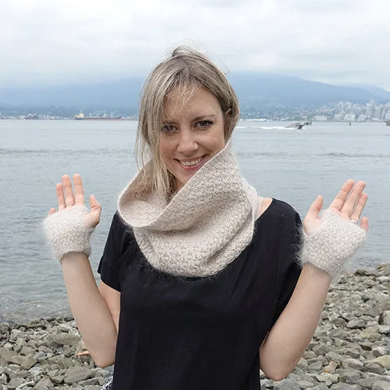 honey stone cowl {knitting pattern}