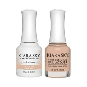 Kiara Sky Classic Gel & Polish Duo - #431 Creme D'Nude