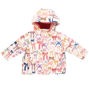 Kids Pete Puffer - Bows on Bows Pink