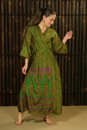 Kimono-inspired Jacket Dress 'Ukiyo' with hood