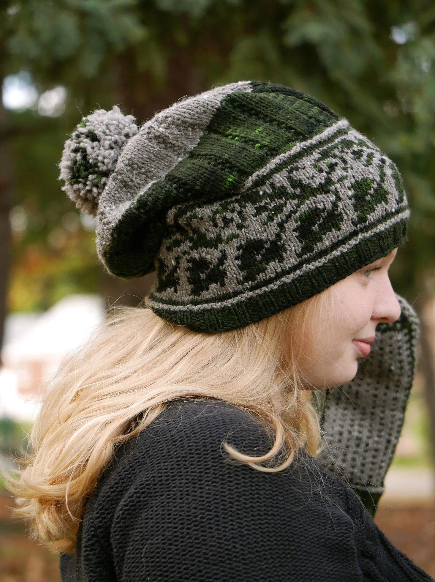 Lacinato Cap and Headband <br/><small>knitting pattern</small>