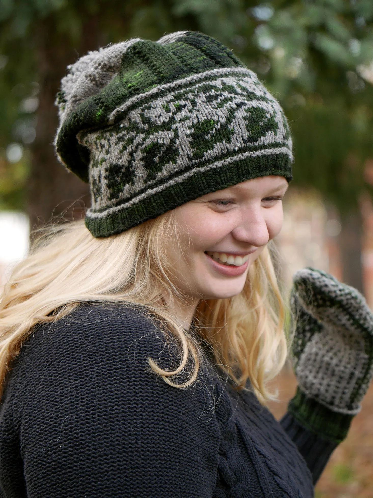 Lacinato Cap and Headband <br/><small>knitting pattern</small>