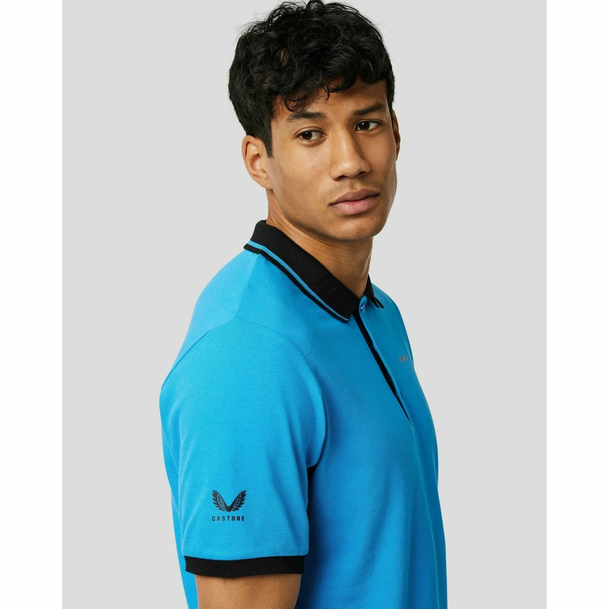 Le Mans 24 Hours Men's Lifestyle Polo  - Blue/White