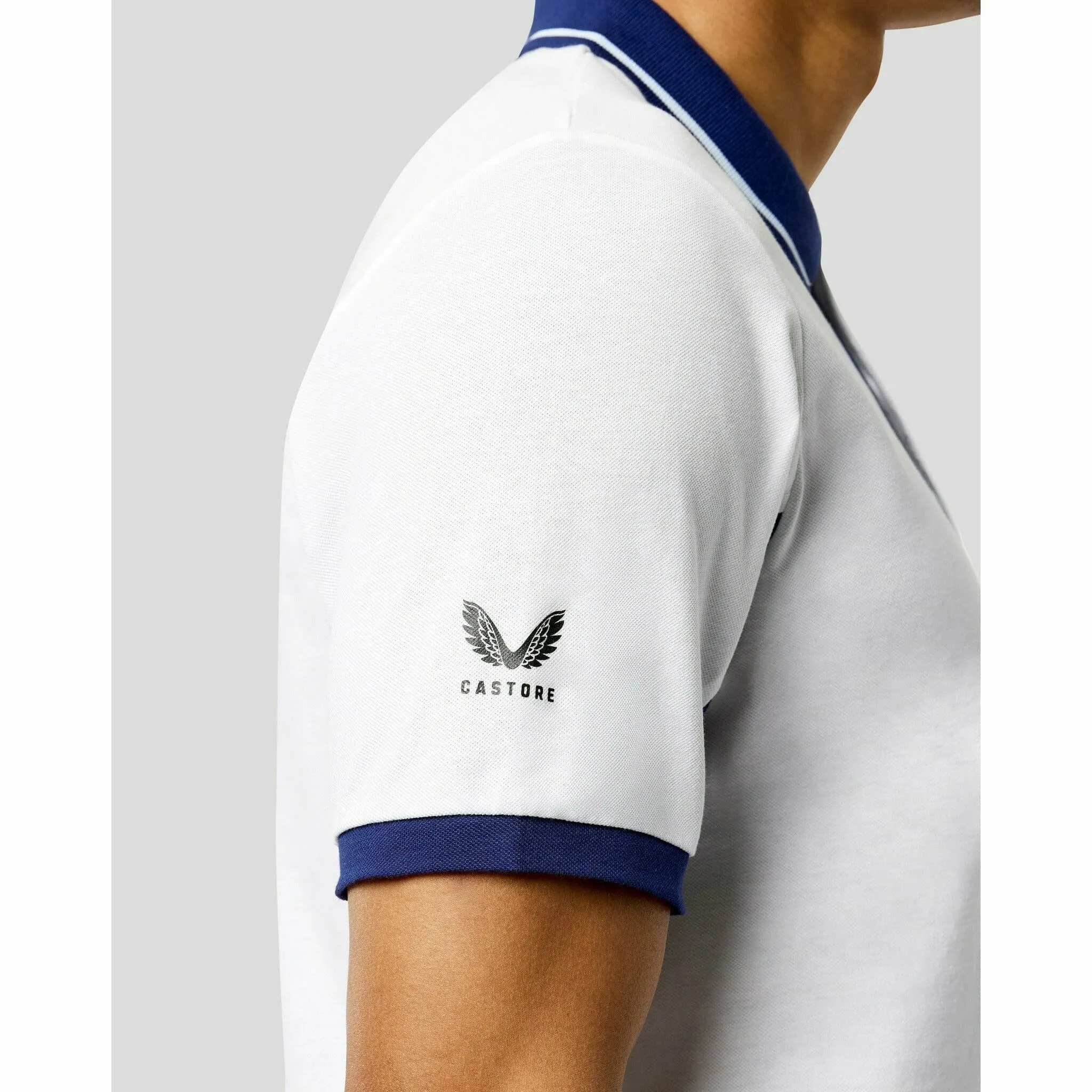 Le Mans 24 Hours Men's Lifestyle Polo  - Blue/White