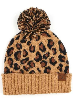 Leopard beanie