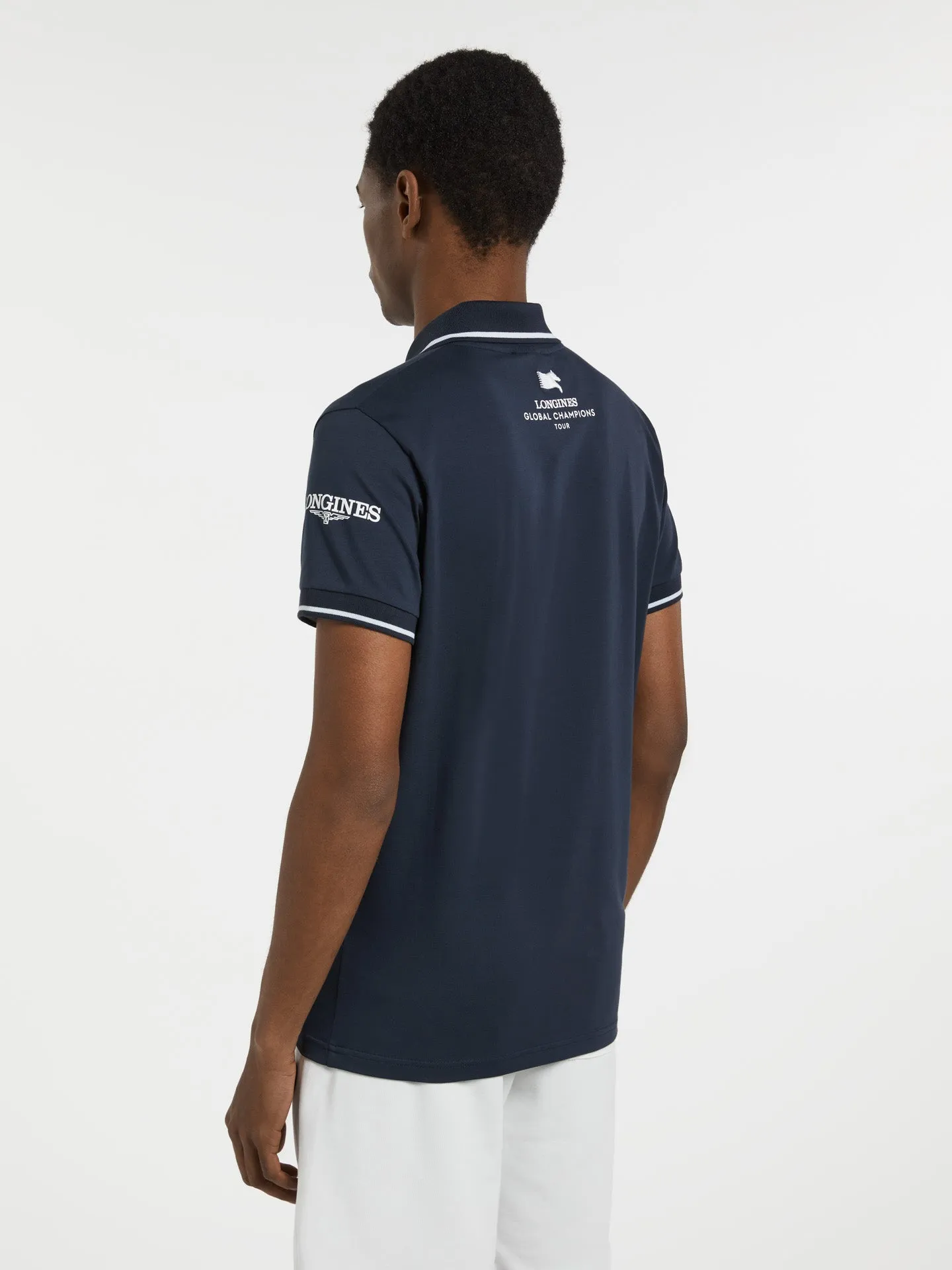 LGCT Essentials Unisex Polo Shirt - Navy Blue