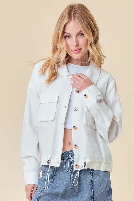 Lightweight Crop Jacket
