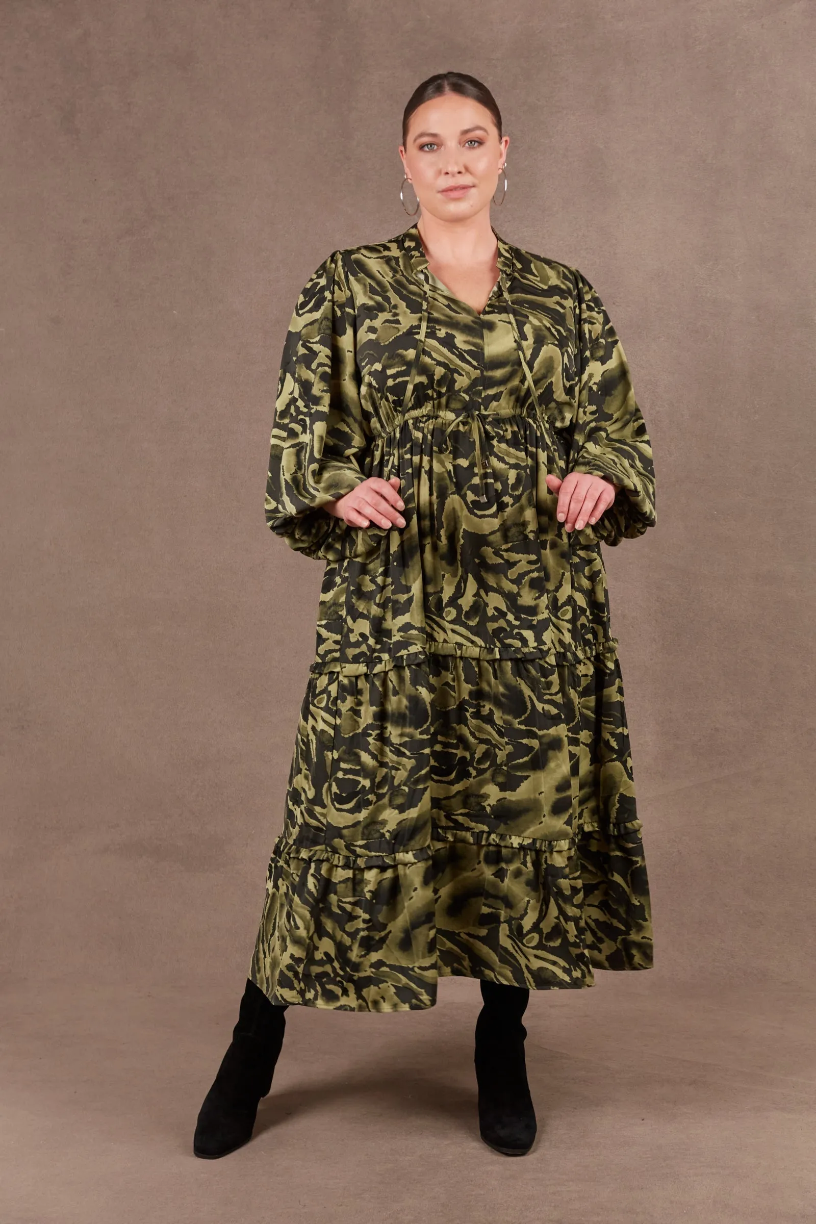 MAYAN TIERED MAXI FERN