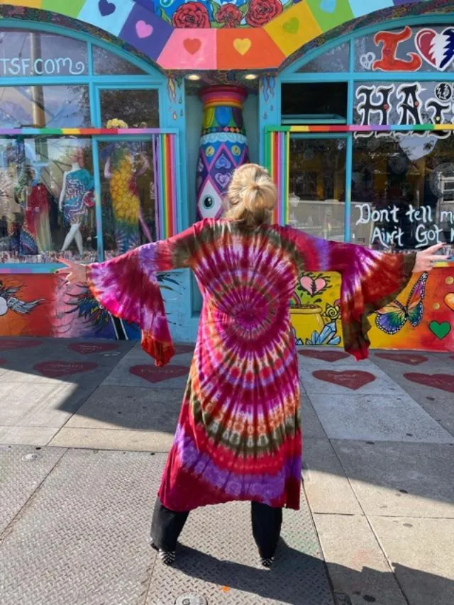 MD Xena Olson Bell Sleeve Kimono #5