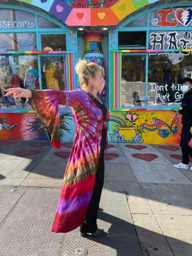 MD Xena Olson Bell Sleeve Kimono #5