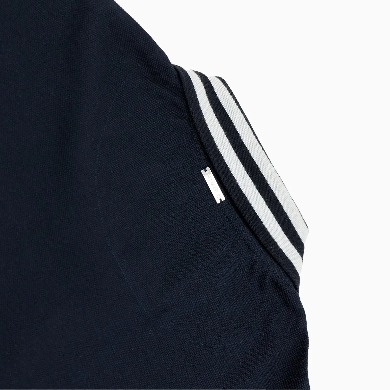 Men's Bicolor Heart Polo Shirt