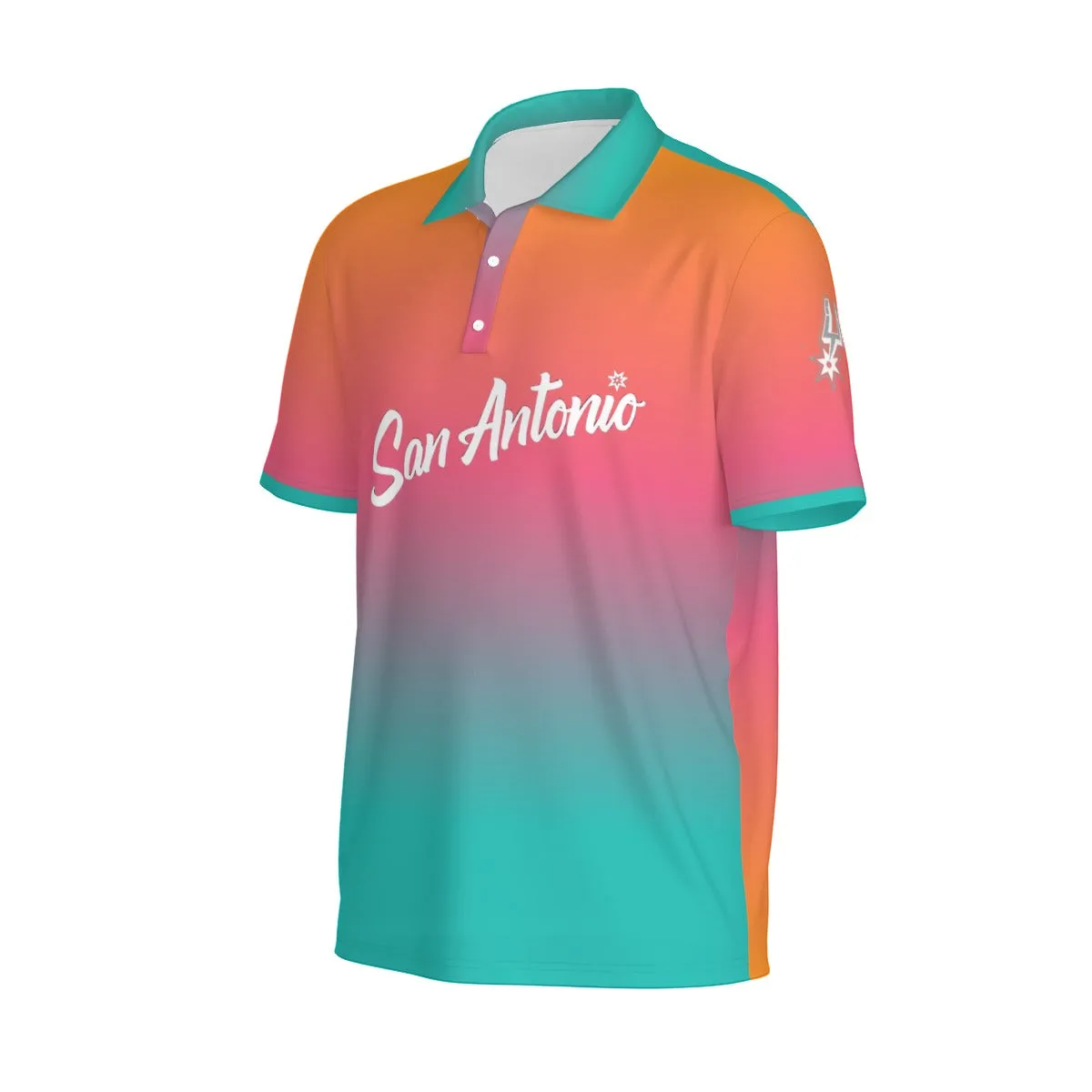 Mens San Antonio Polo Collar Jersey