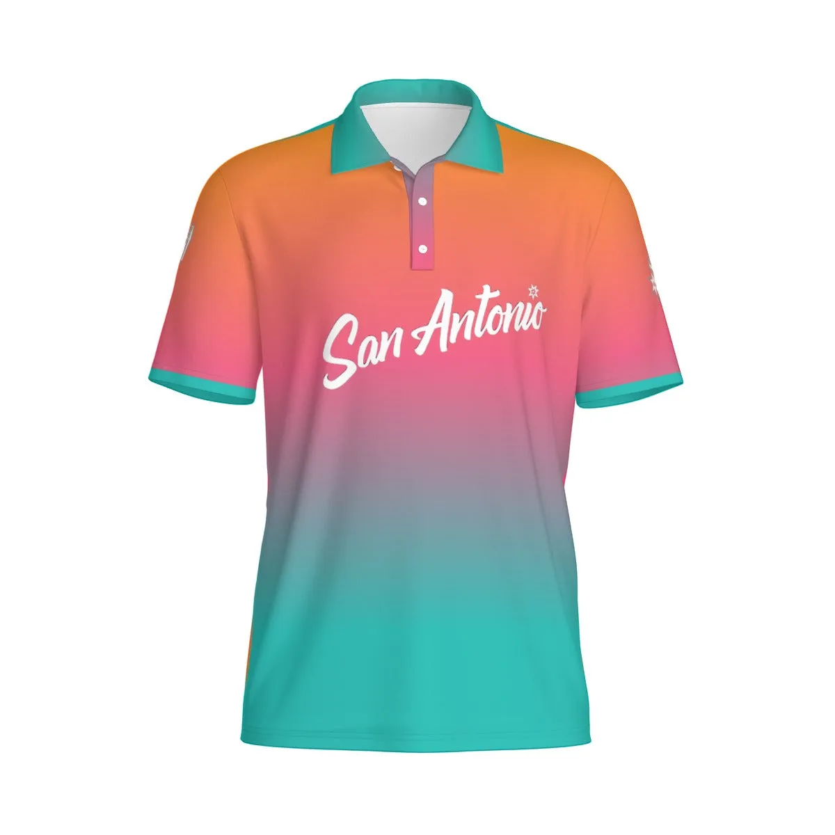 Mens San Antonio Polo Collar Jersey