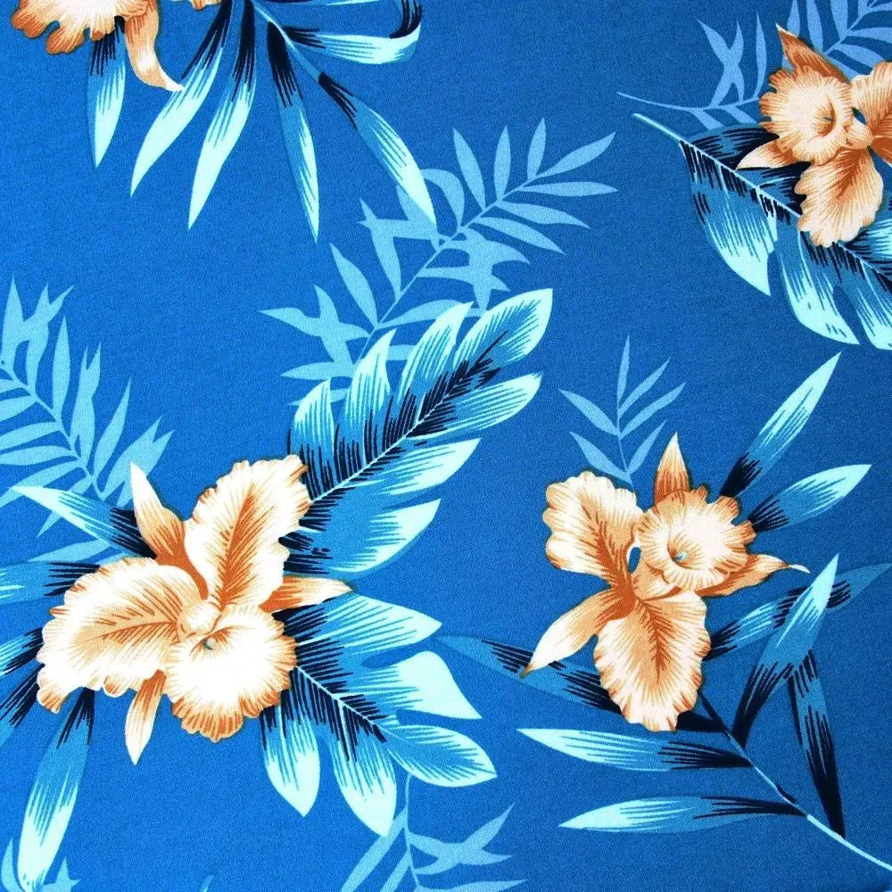 Midnight Blue Honi Hawaiian Dress