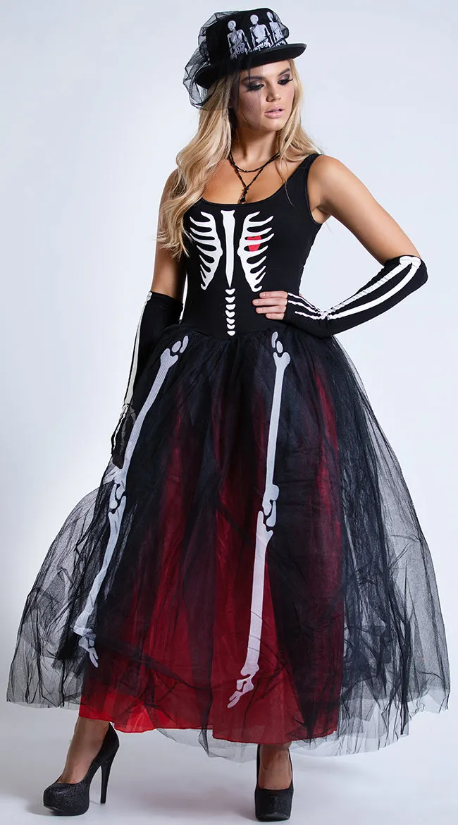 Ms. Bones Skeleton Costume
