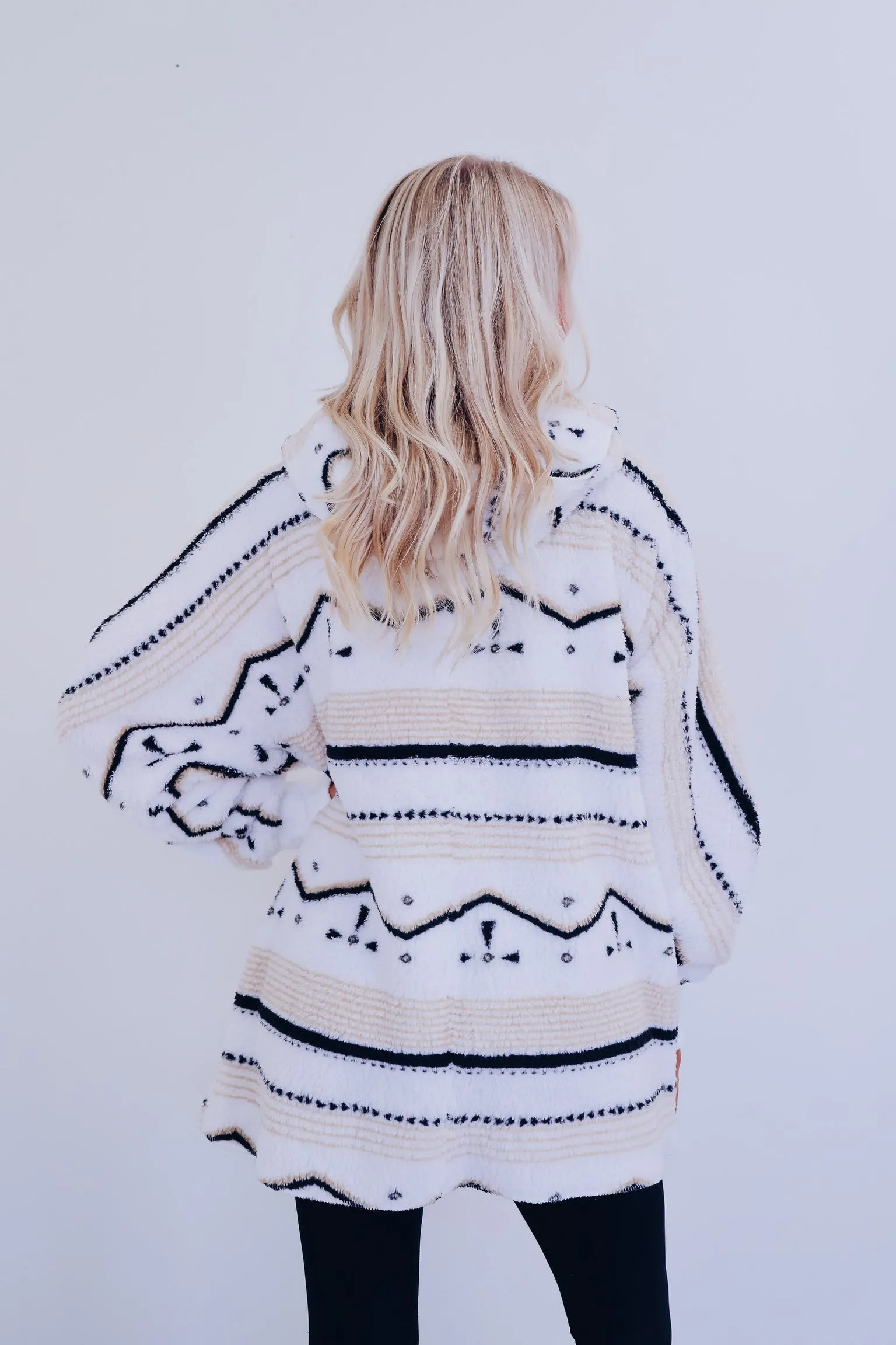 Nanuk Geo Print Sherpa Hoodie
