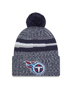 New Era Men's NFL Tennessee Titans Sideline 23 Sport Pom Knit