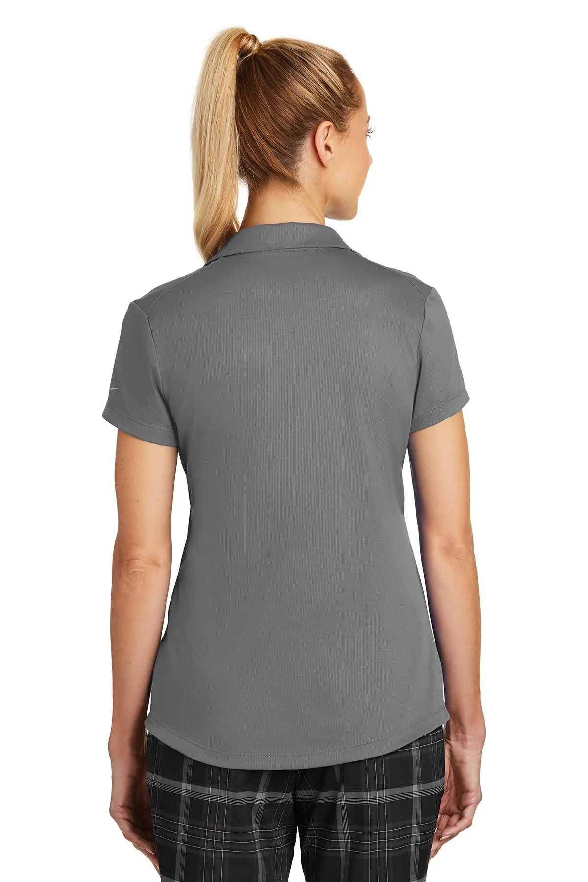 Nike Ladies Dri-FIT Legacy Customized Polos, Dark Grey