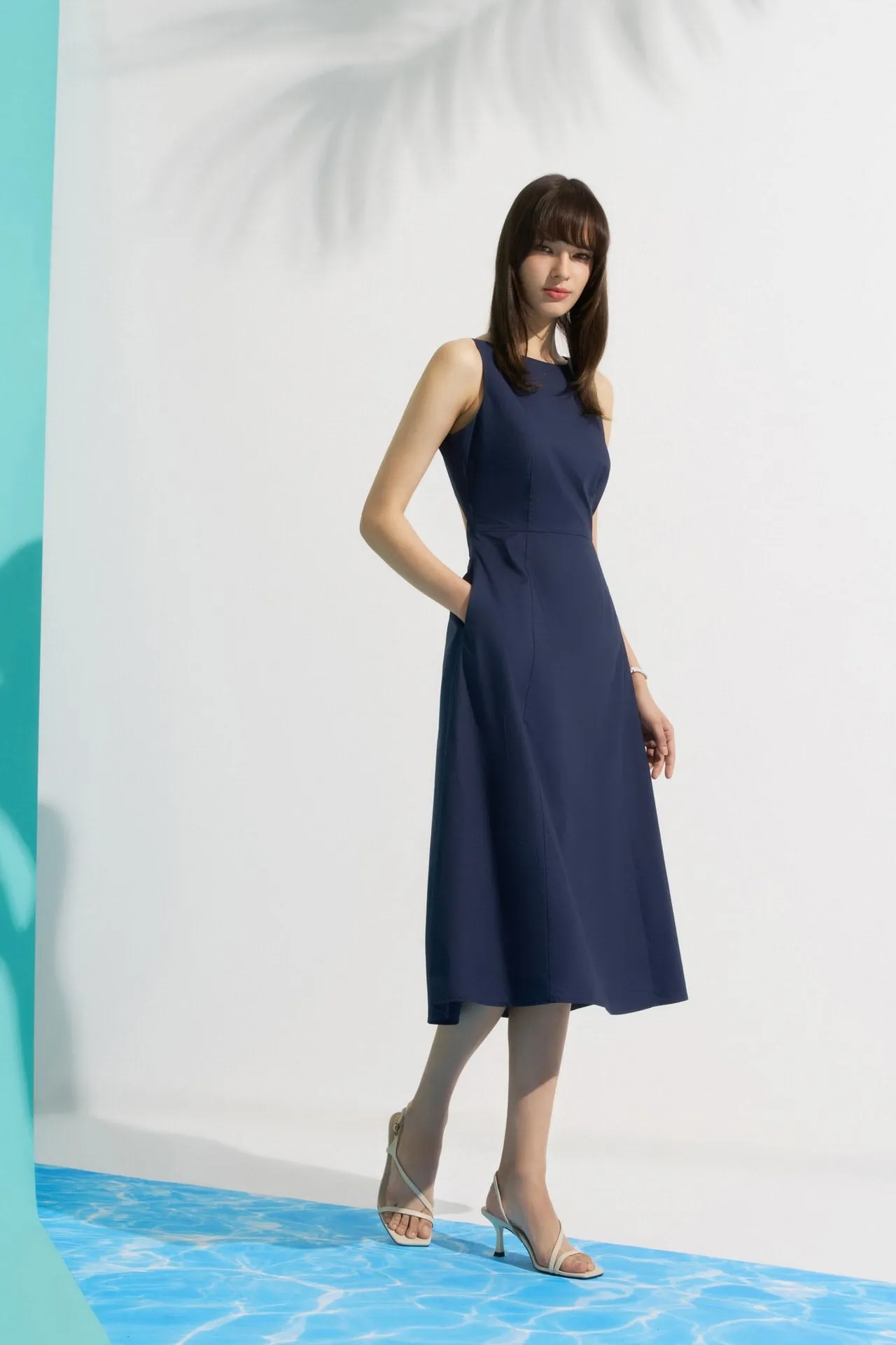 Open Back Maxi Dress