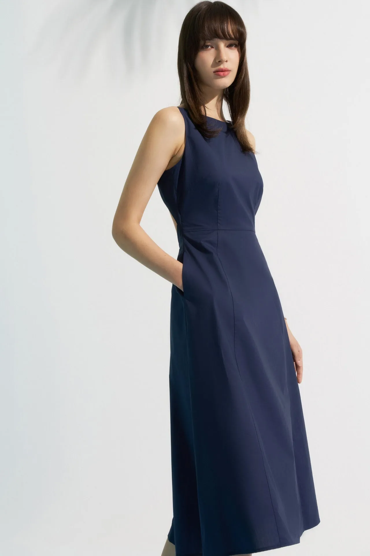 Open Back Maxi Dress