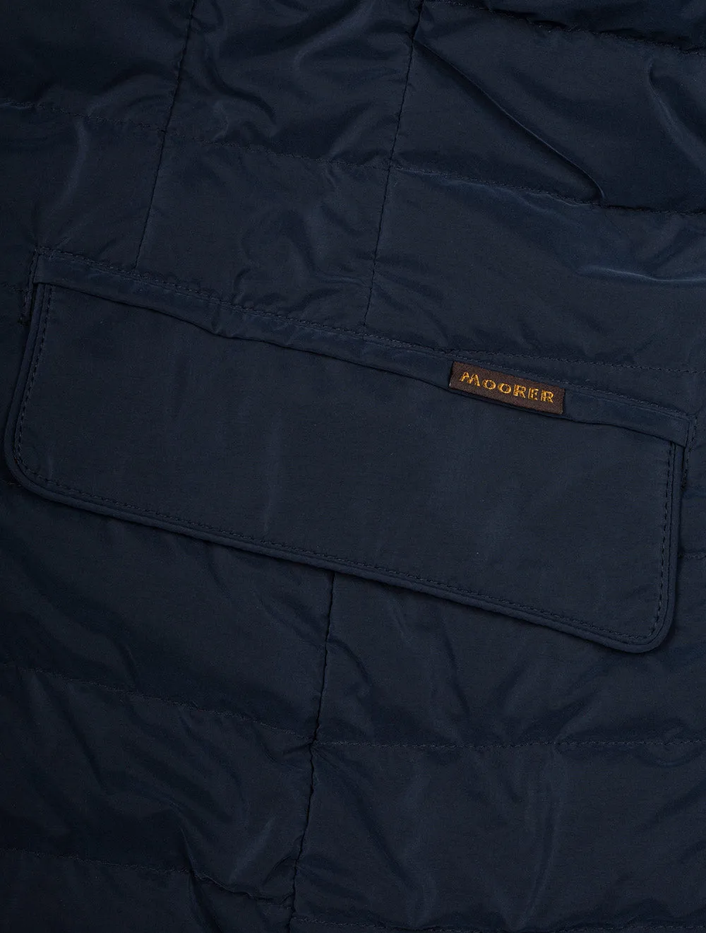 Padded Blouson Blue
