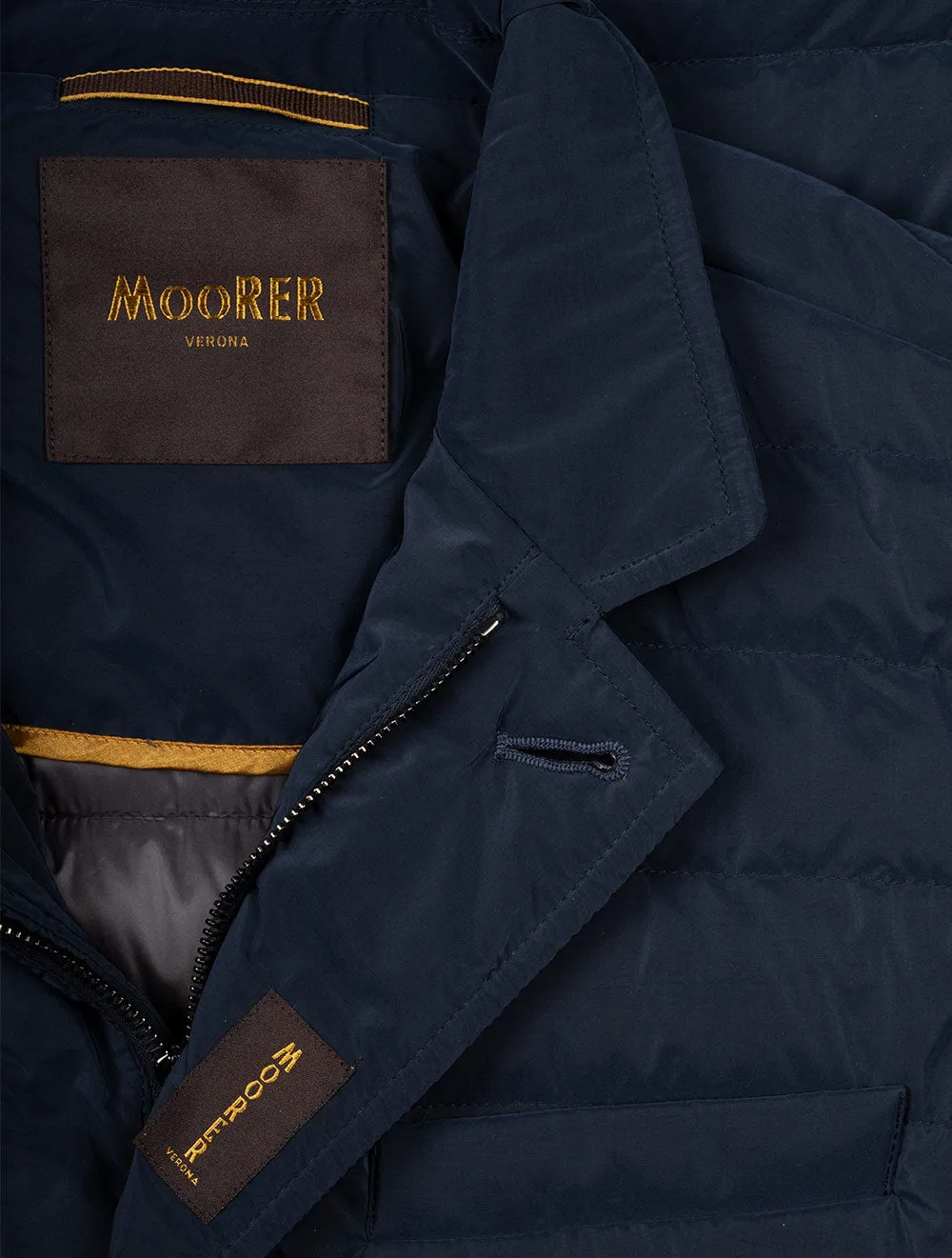 Padded Blouson Blue