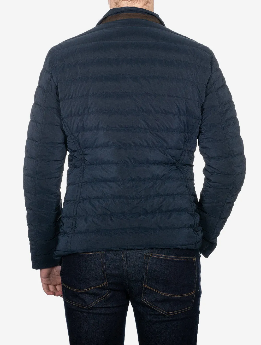 Padded Blouson Blue