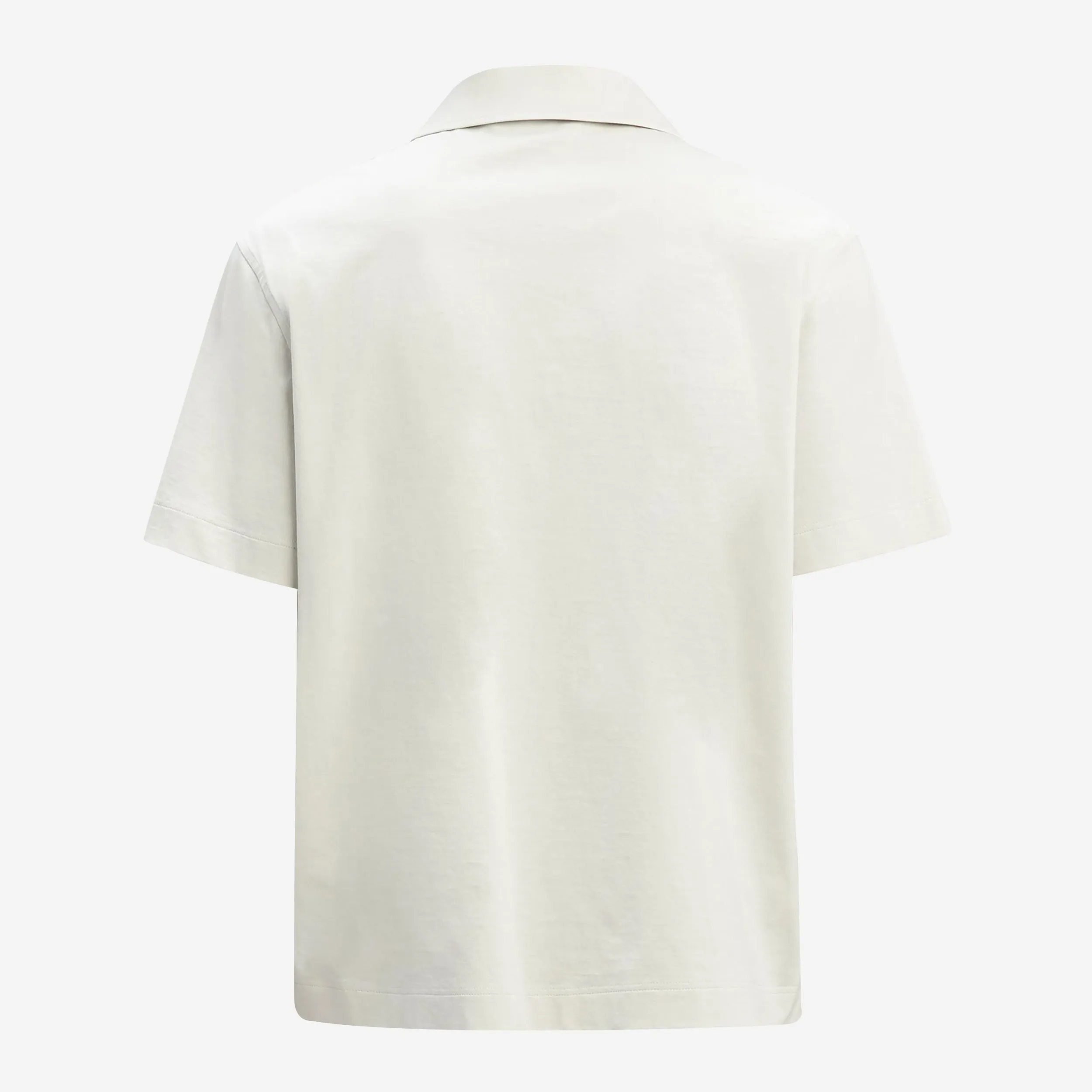 Palm Angels Monogram One Button Polo Shirt