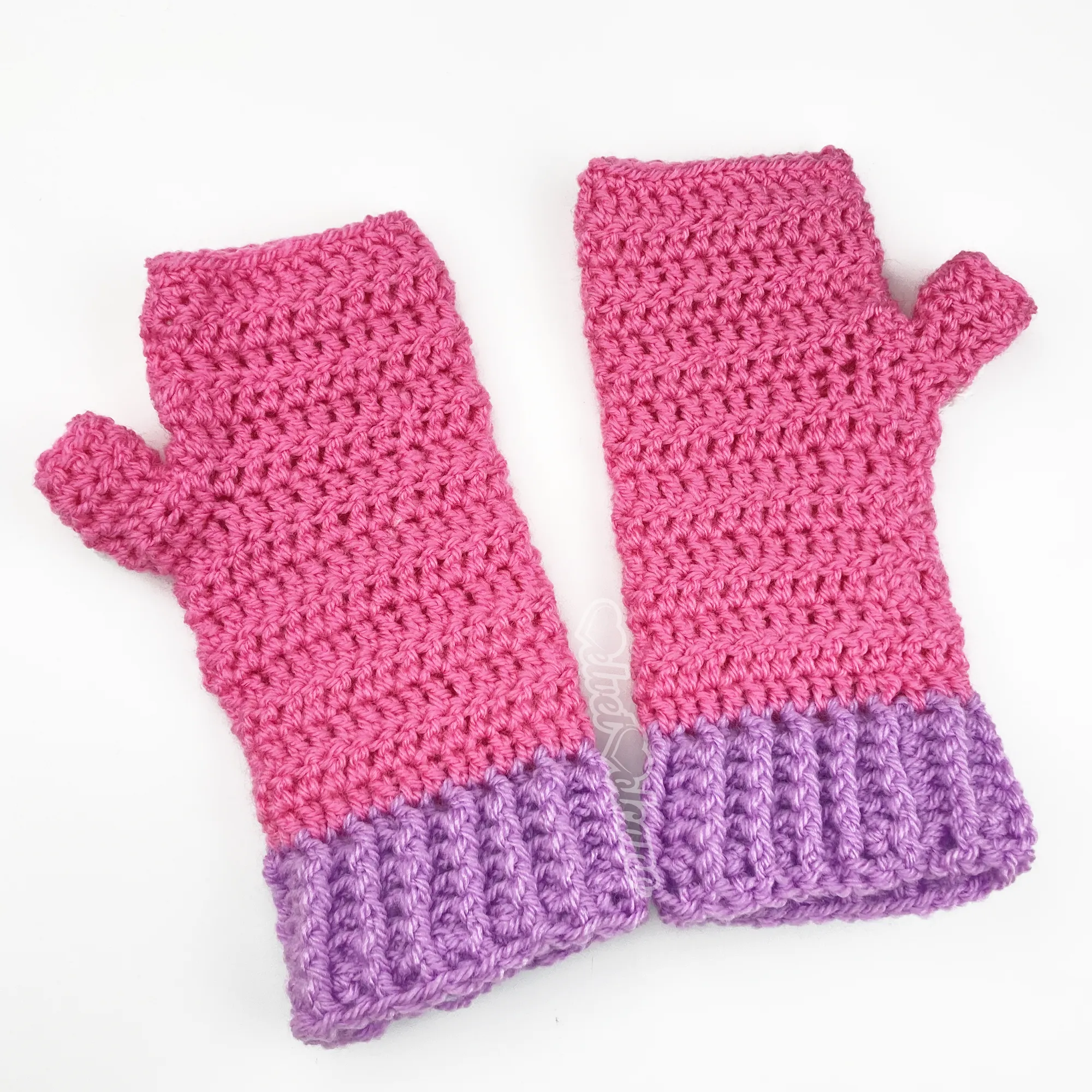 Polka Dot Bow Fingerless Gloves (Custom Colour)