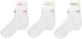Polo Ralph Lauren Women's 3-Pack Graduated Mesh Anklet