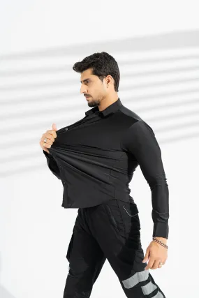 Polo Republica Slim Fit AirFlex: The Go-Anywhere Full Sleeves Shirt