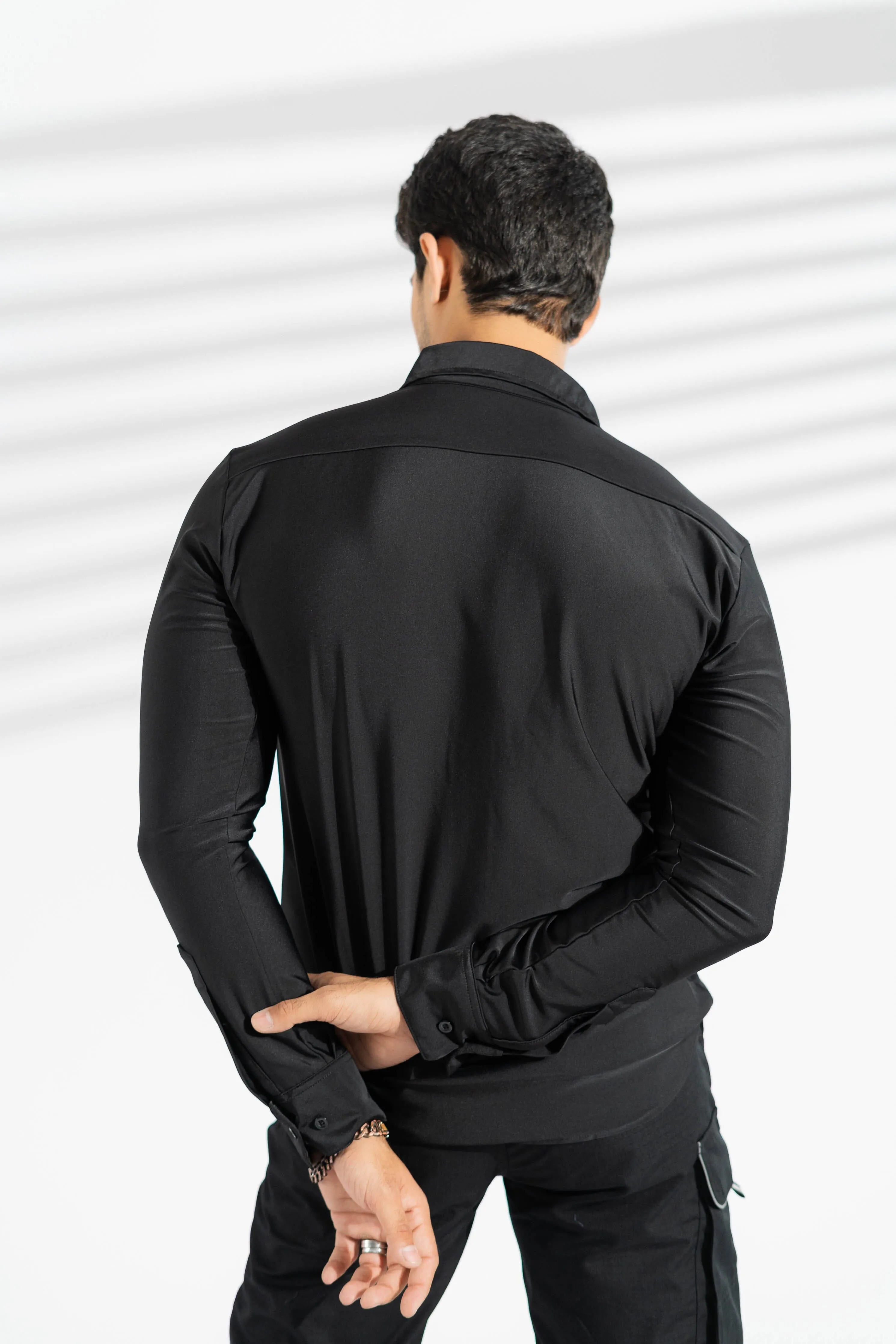 Polo Republica Slim Fit AirFlex: The Go-Anywhere Full Sleeves Shirt