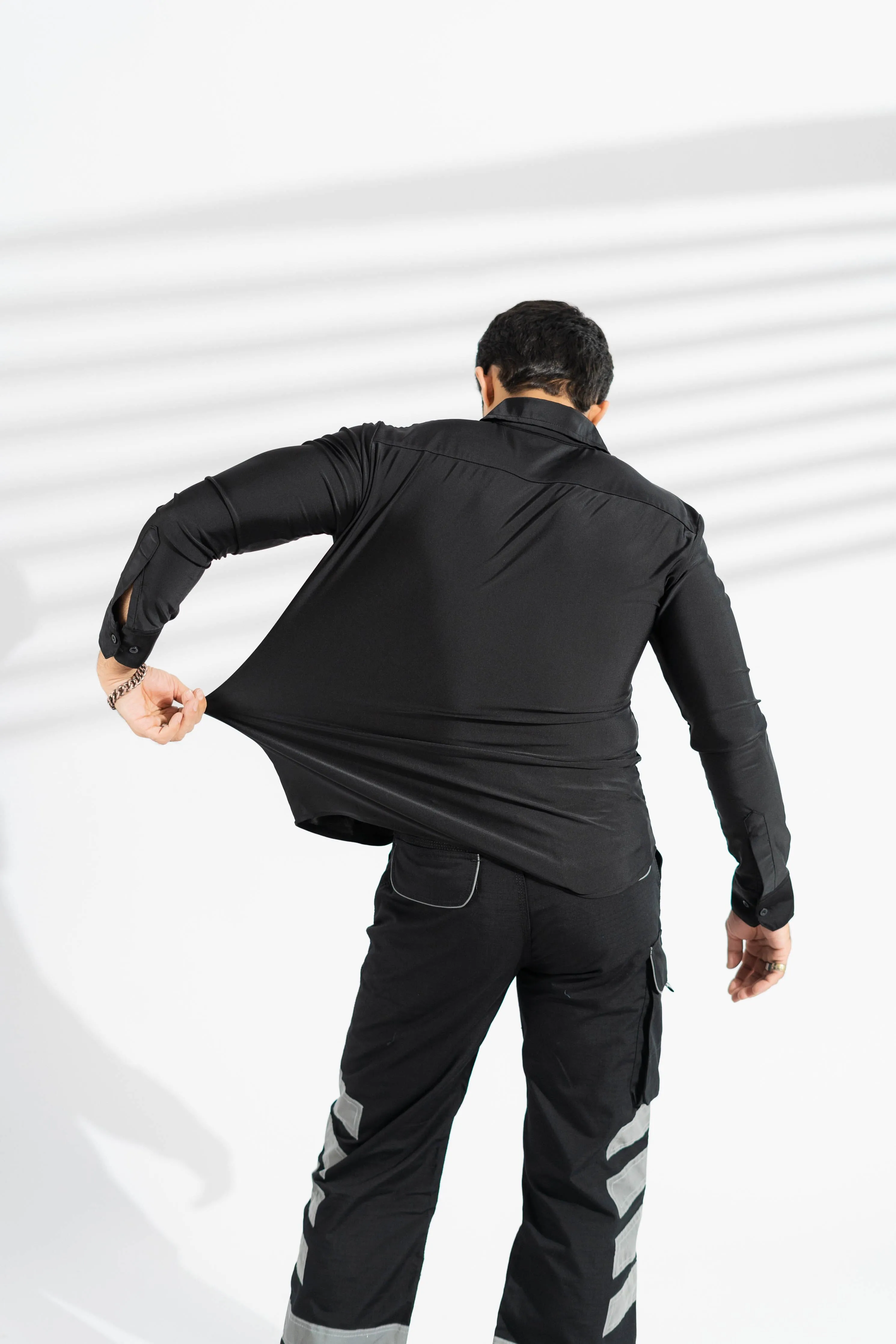 Polo Republica Slim Fit AirFlex: The Go-Anywhere Full Sleeves Shirt