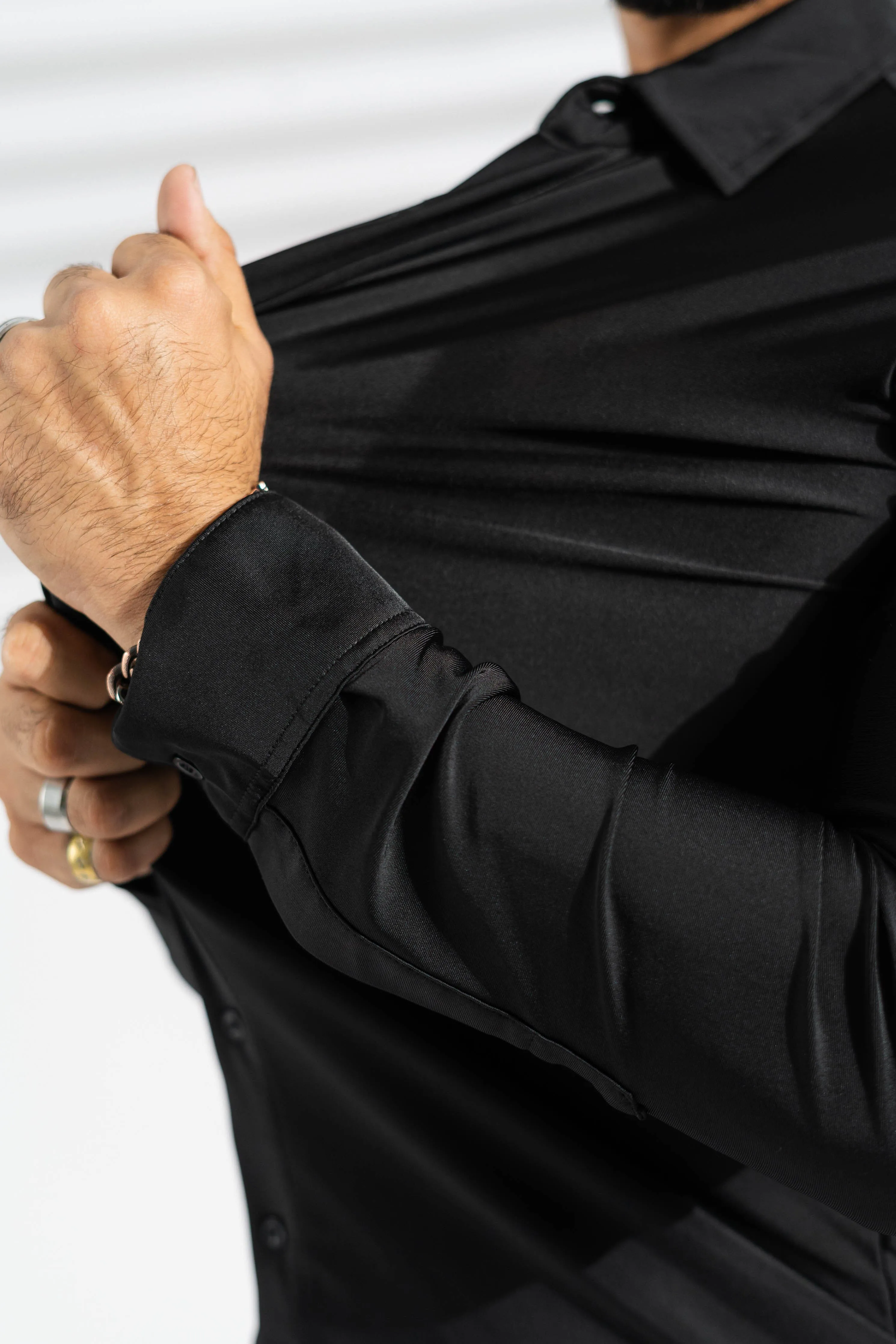 Polo Republica Slim Fit AirFlex: The Go-Anywhere Full Sleeves Shirt