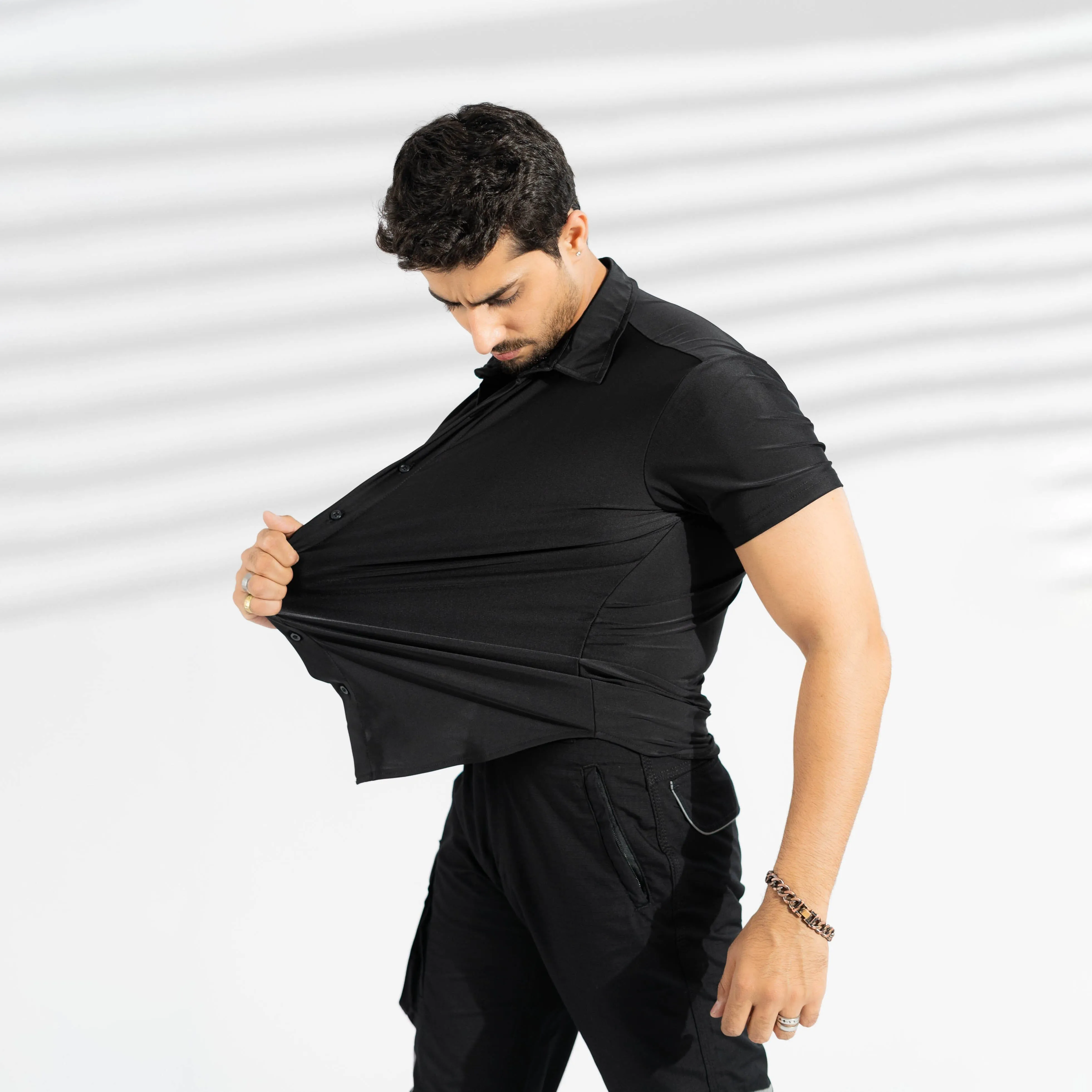 Polo Republica Slim Fit AirFlex: The Go-Anywhere Short Sleeves Shirt