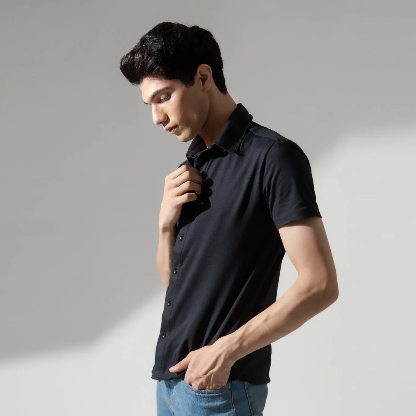 Polo Republica Slim Fit AirFlex: The Go-Anywhere Short Sleeves Shirt