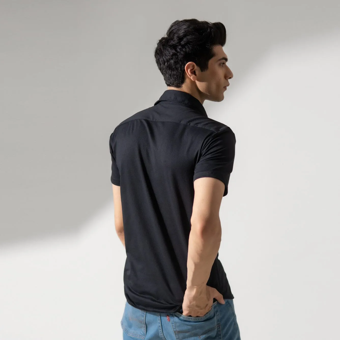 Polo Republica Slim Fit AirFlex: The Go-Anywhere Short Sleeves Shirt