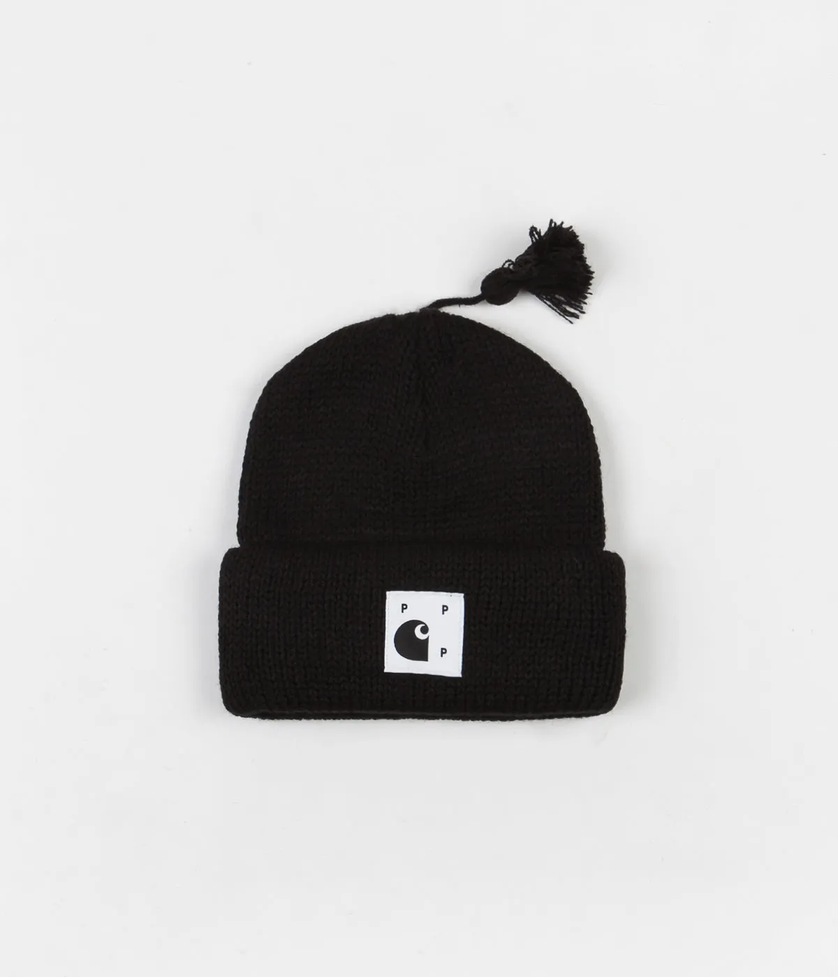 Pop Trading Company x Carhartt Watch Hat - Black