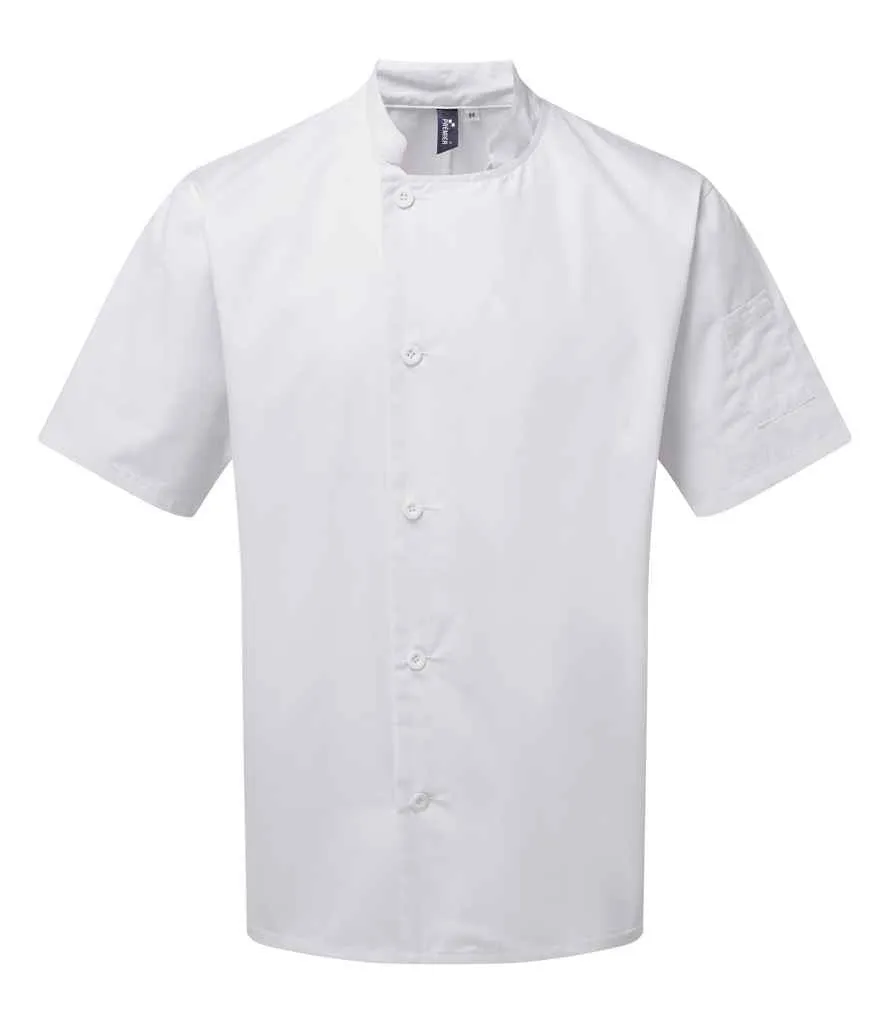Premier - Essential Short Sleeve Chef's Jacket