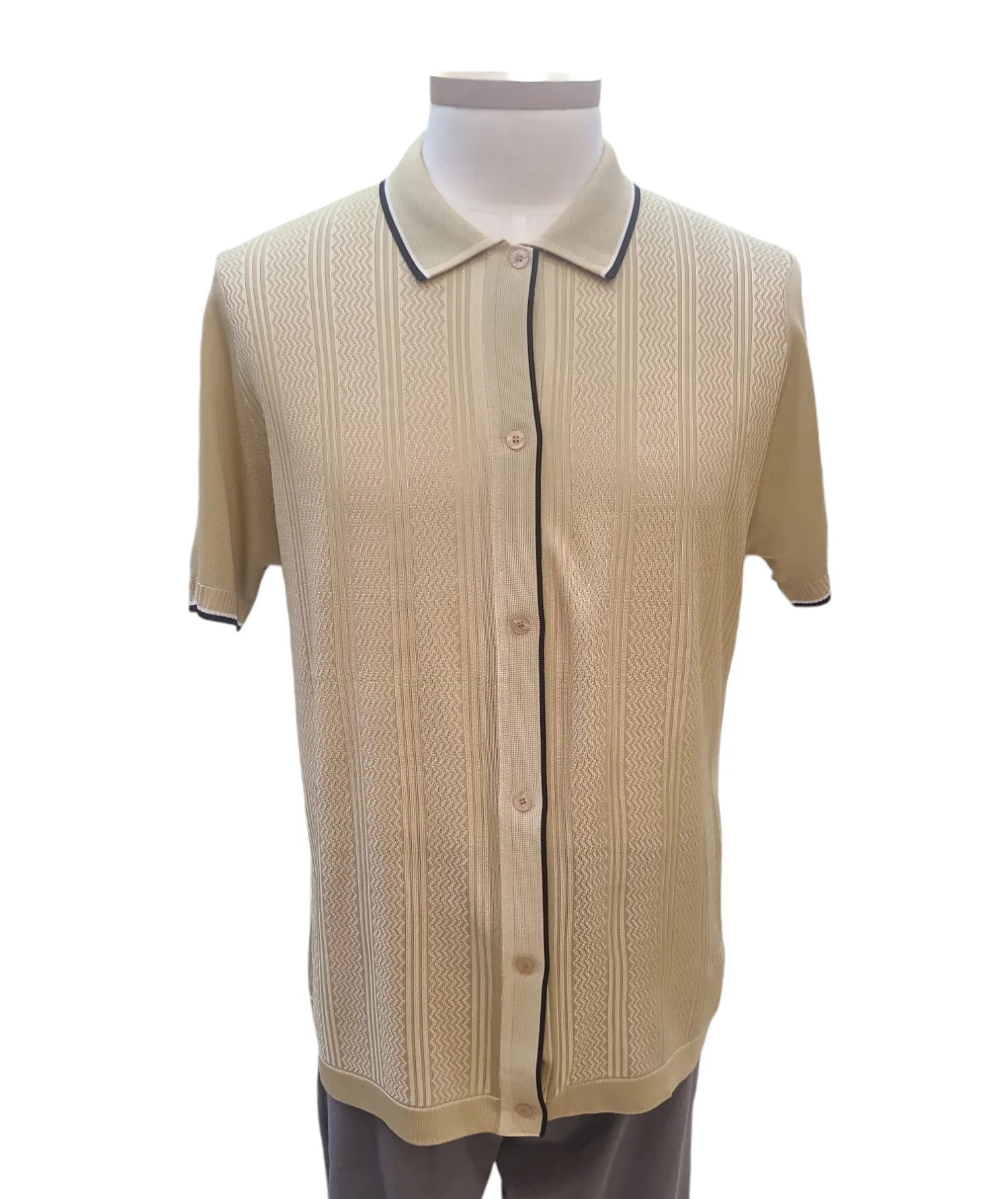 Pronti Button Down knit Shirt
