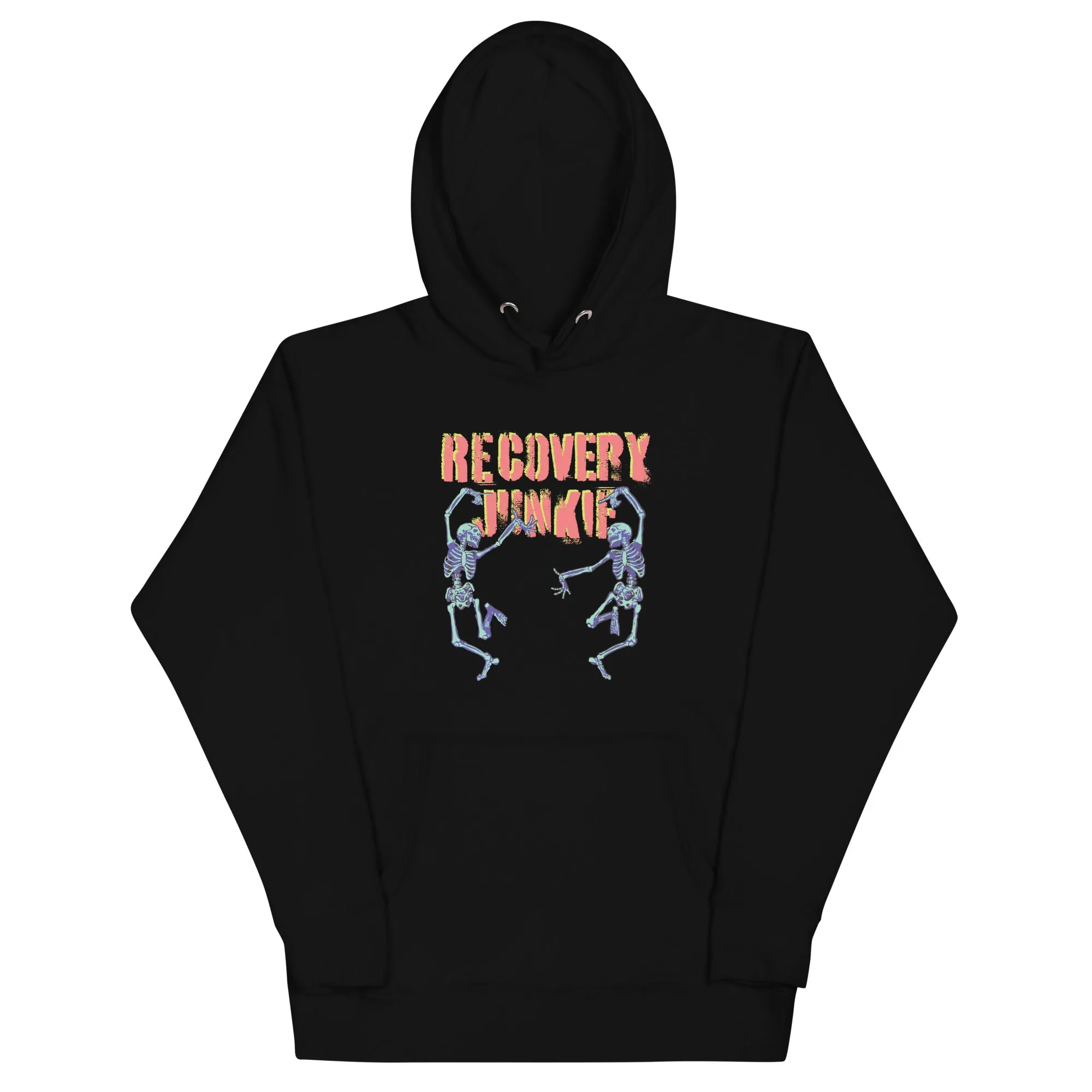 Recovery Junkie Dancing Skeletons - Unisex Hoodie