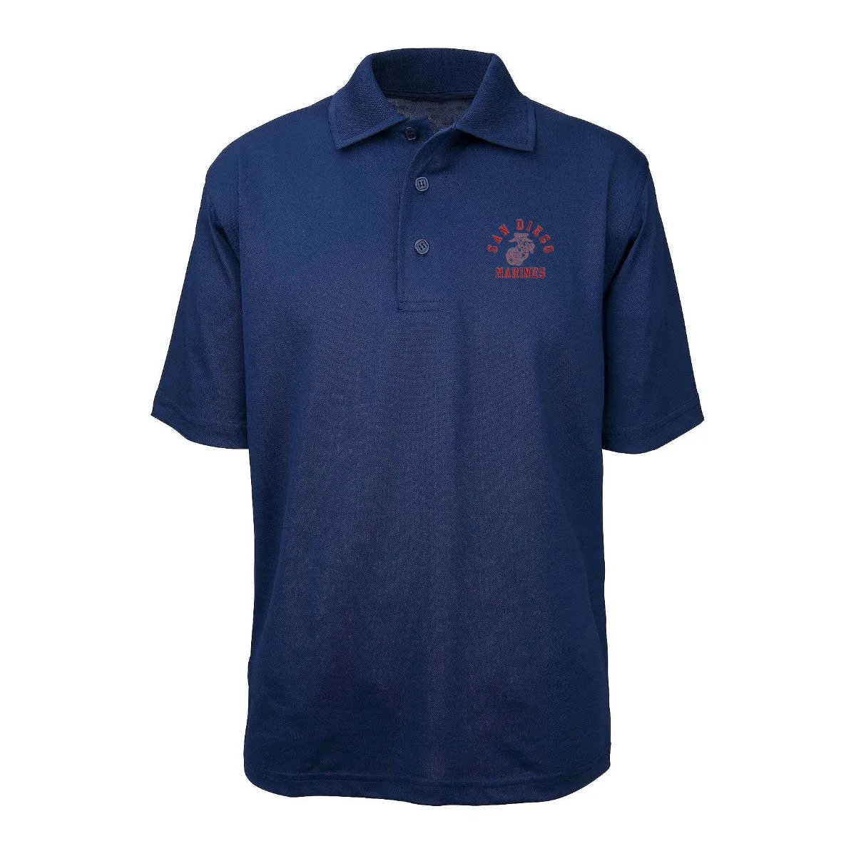 San Diego Old School Performance Polo Shirt