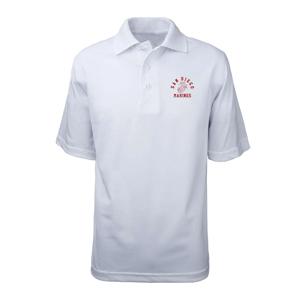 San Diego Old School Performance Polo Shirt